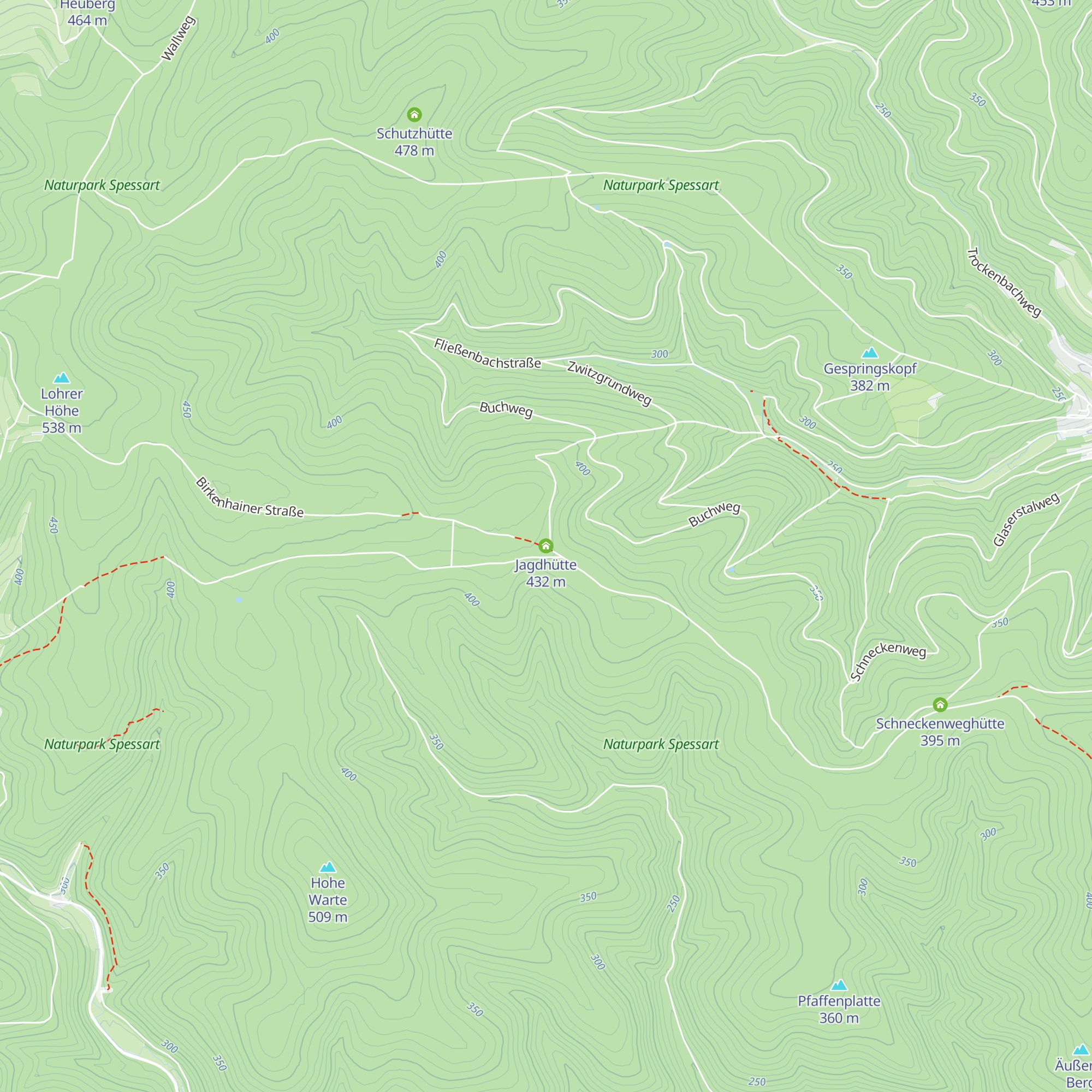 Jagdhütte map
