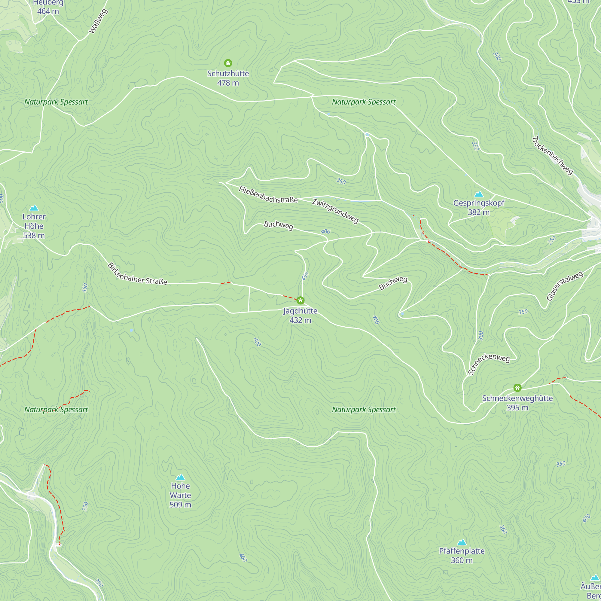 Jagdhütte map