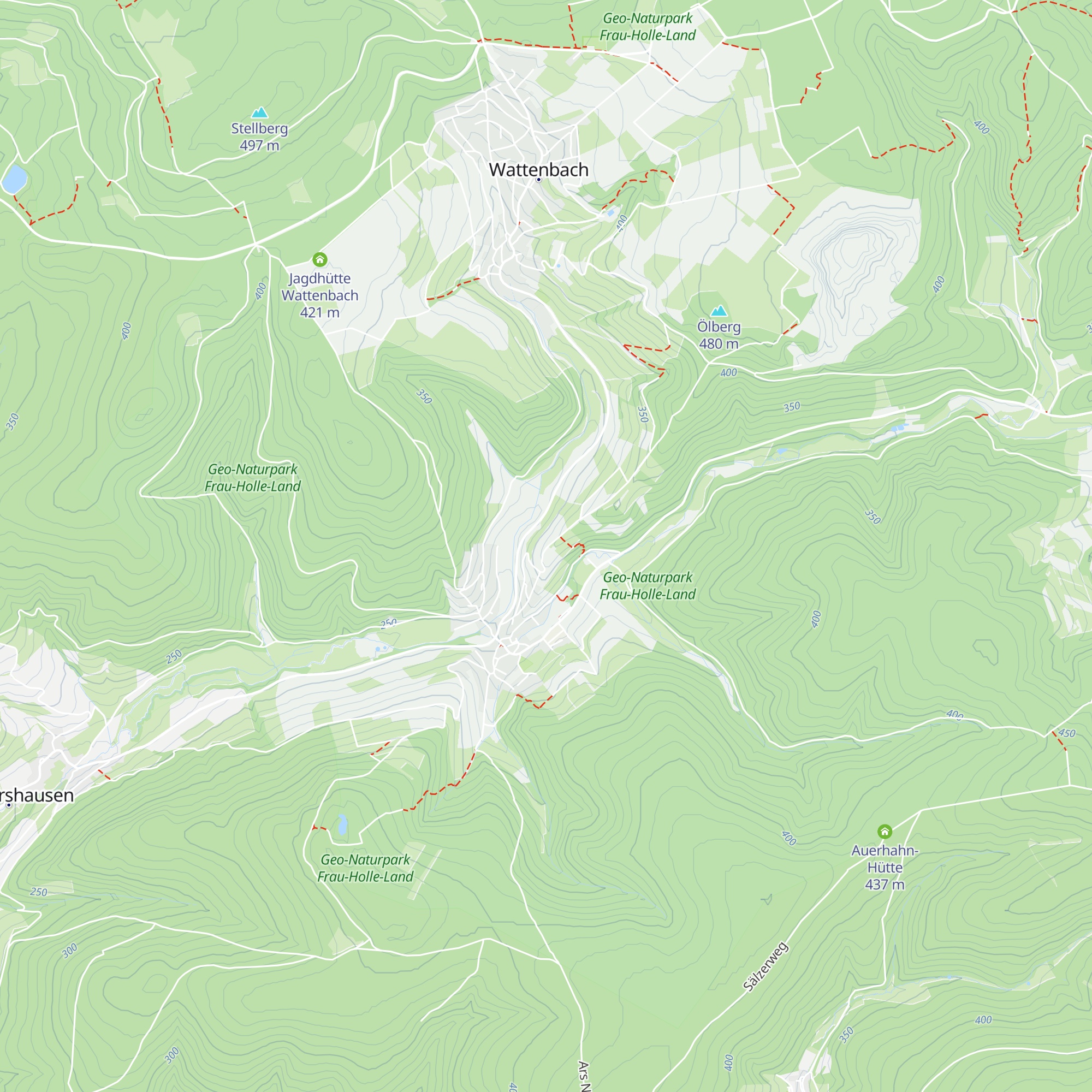 Grillhütte Ölberghütte map