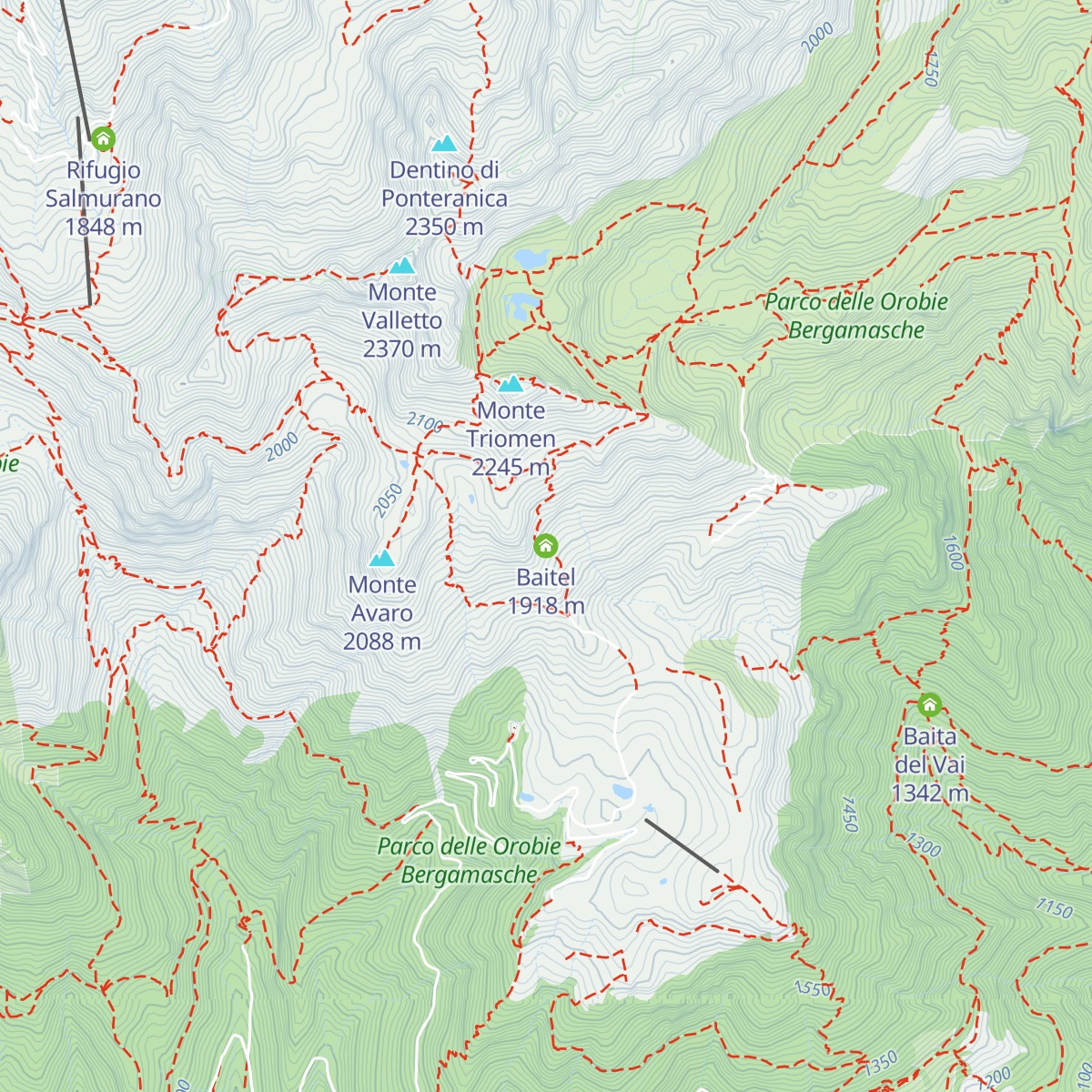 Baitel map