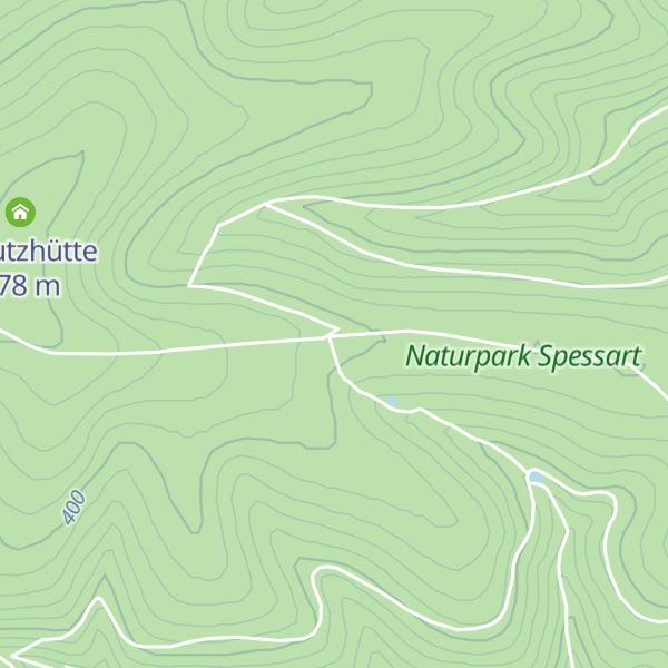 Map of "Weißes Kreuz" Hütte