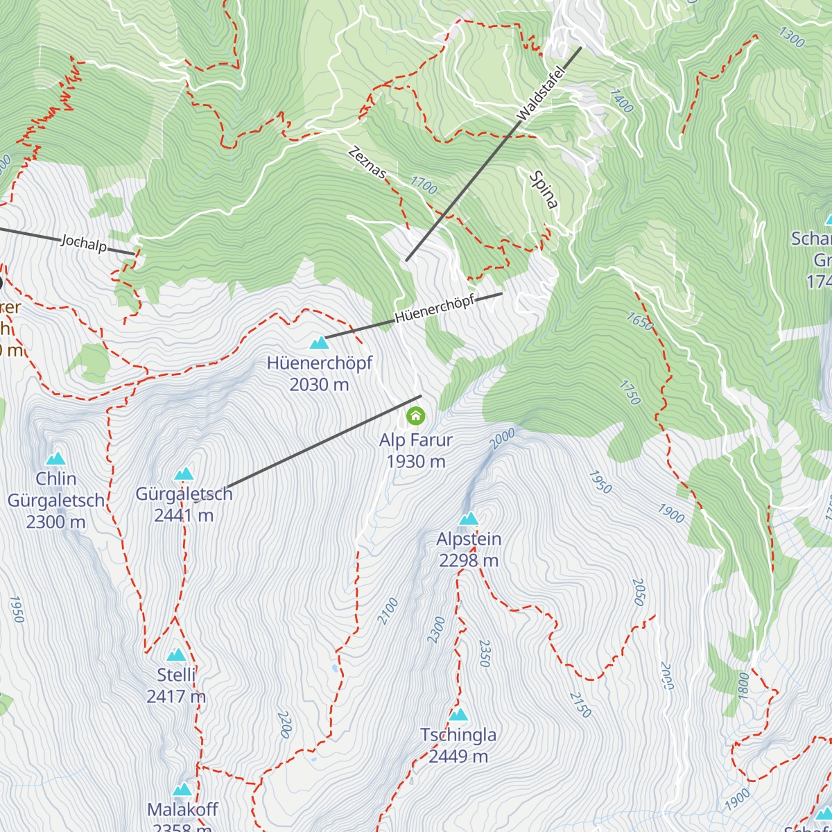 Alp Farur map