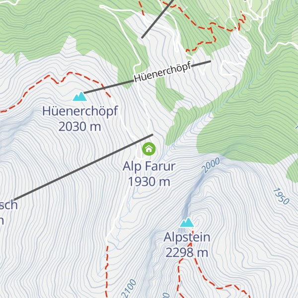 Map of Alp Farur