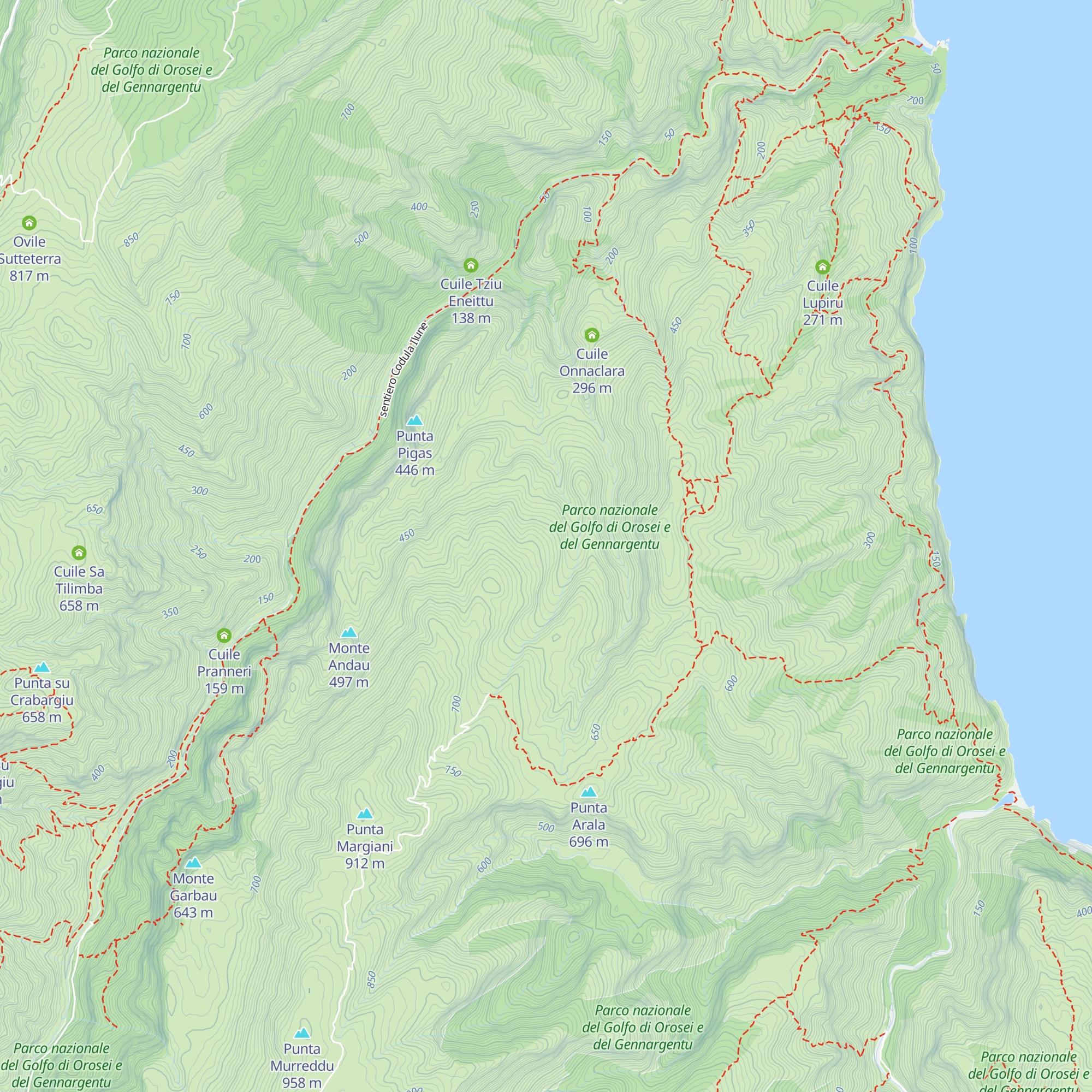 Cuile Boschitto map