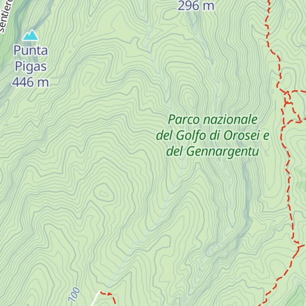 Map of Cuile Boschitto