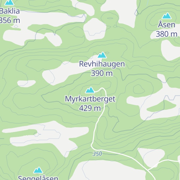 Map of Myrkartberget