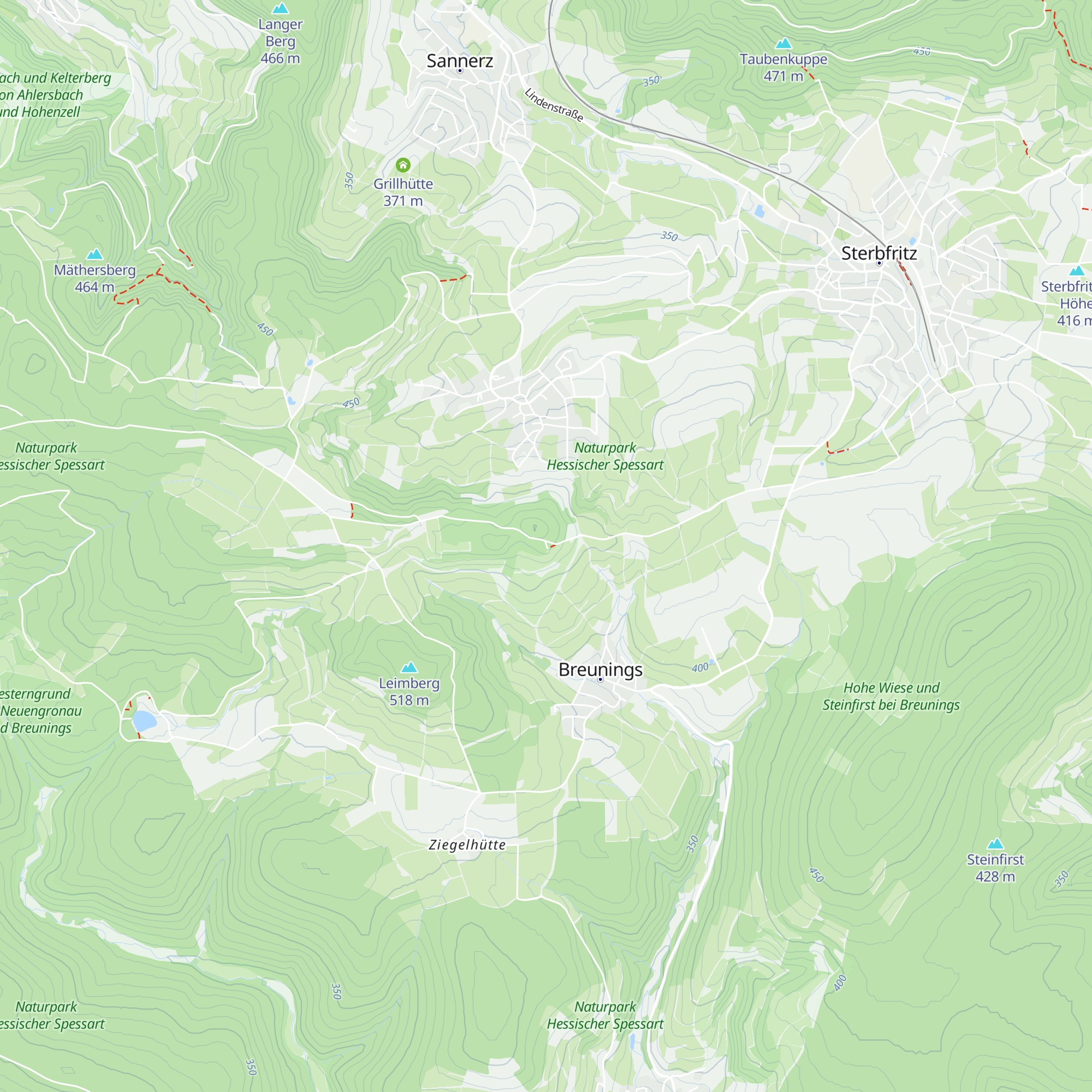 Schwarzweiher-Hütte map