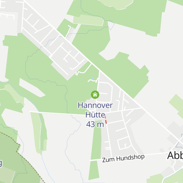 Map of Continental Hütte