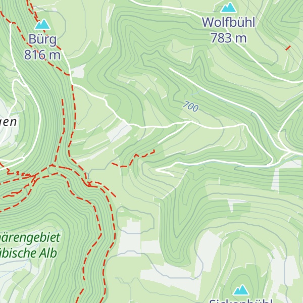 Map of Weilheimer Skihütte