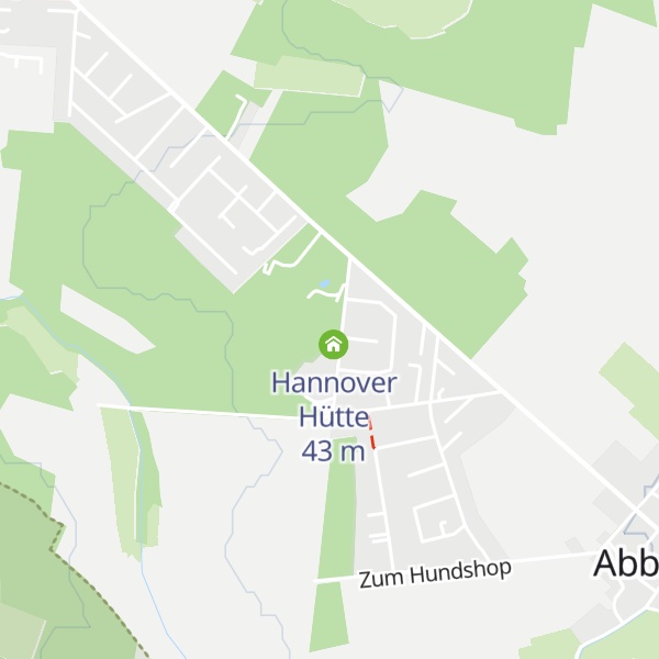 Map of Schlütersche Hütte