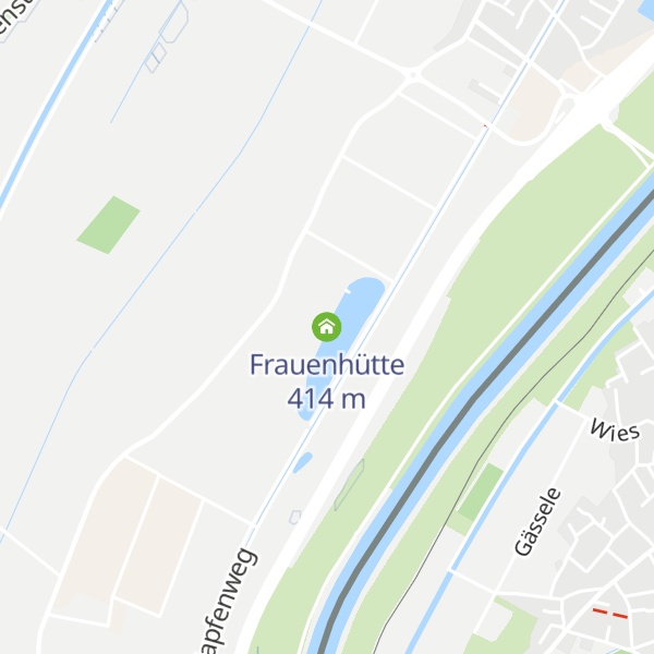 Map of Frauenhütte