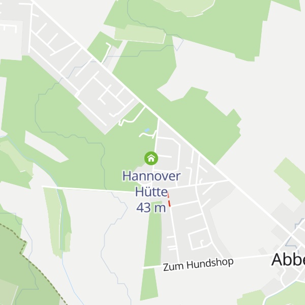 Map of Gutenberg Hütte