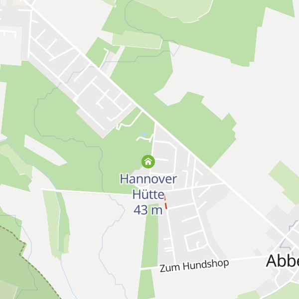 Map of Holthausen Hütte