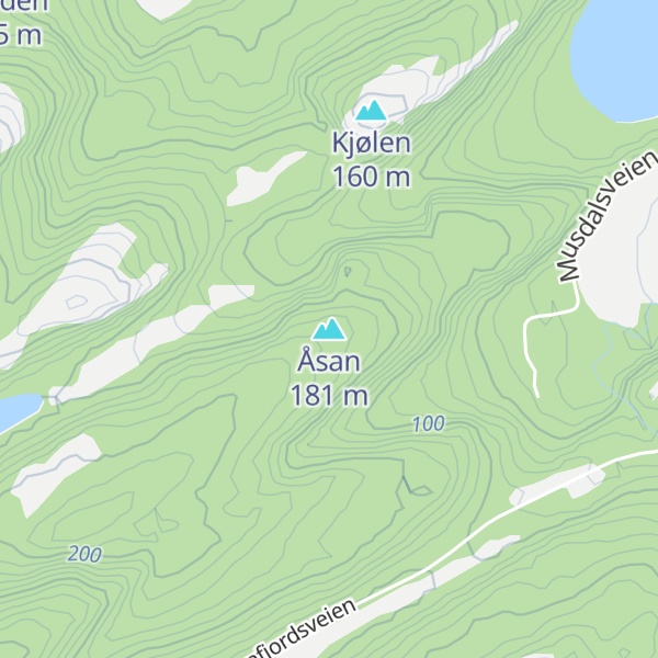 Map of Åsan
