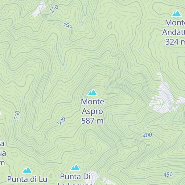 Map of Monte Aspro
