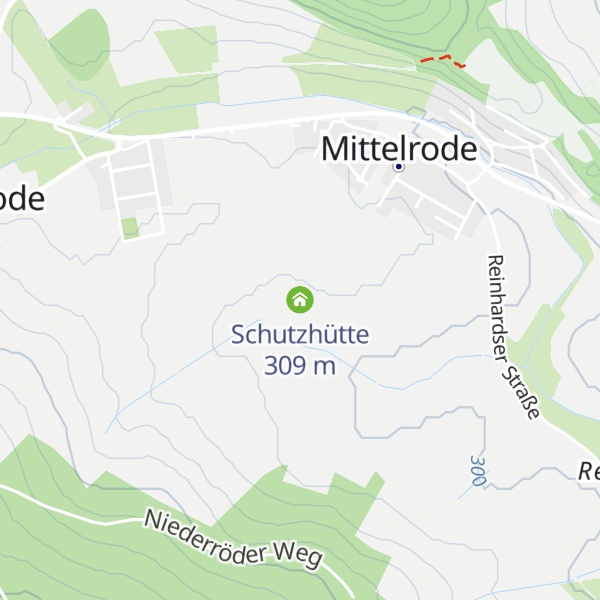 Map of Schutzhütte