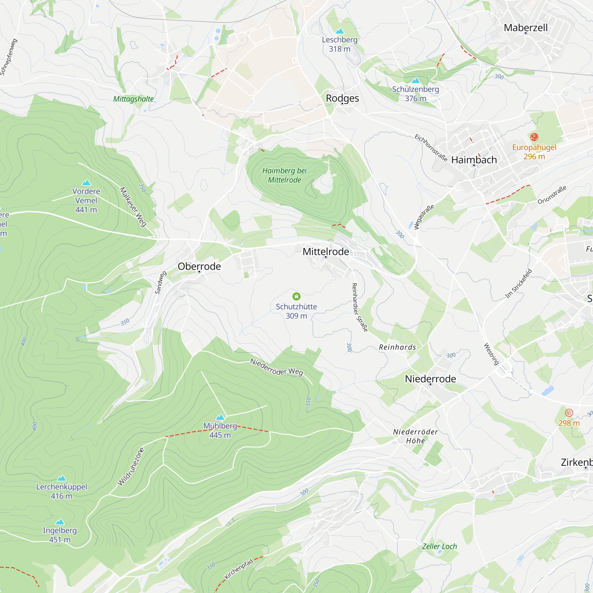 Schutzhütte map