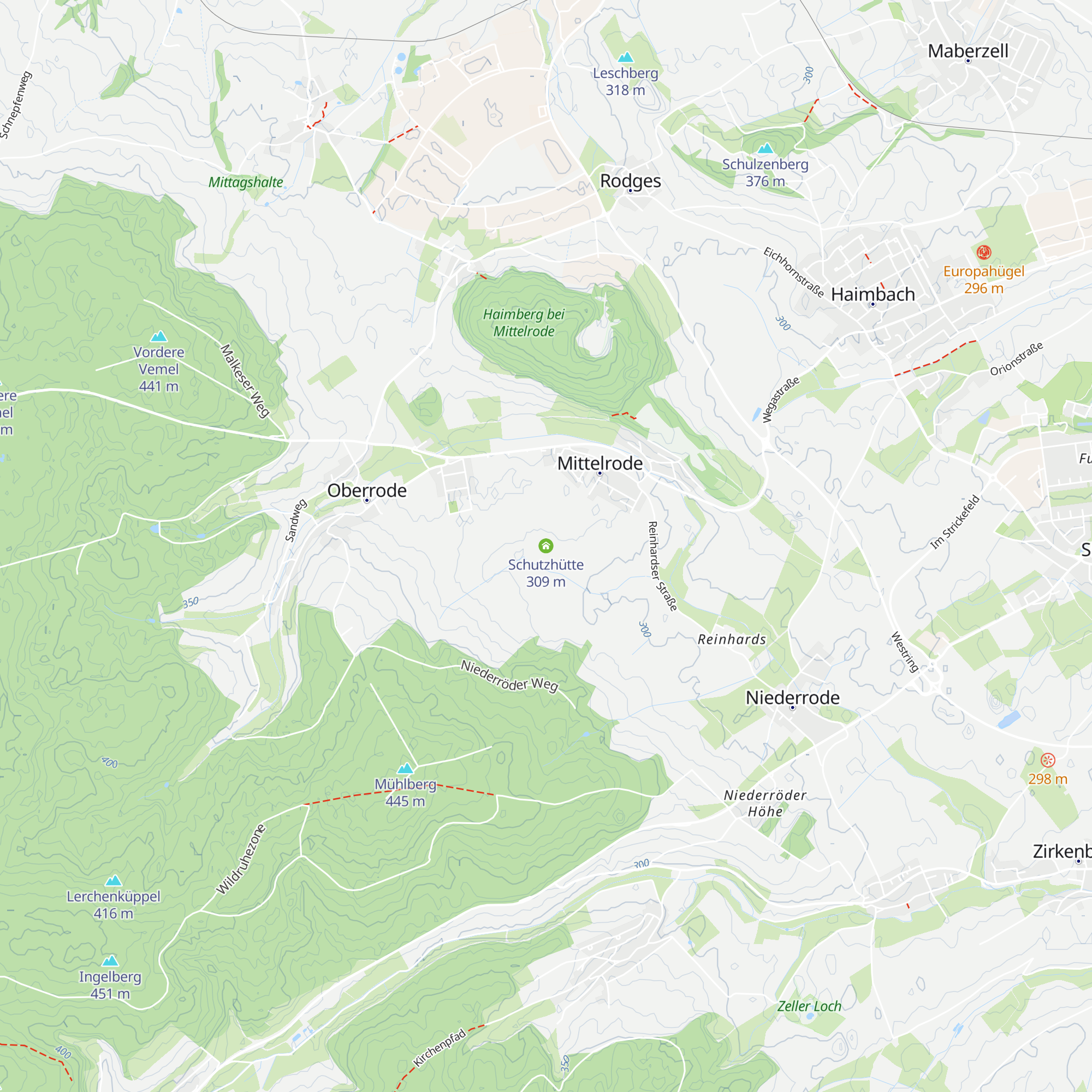 Schutzhütte map