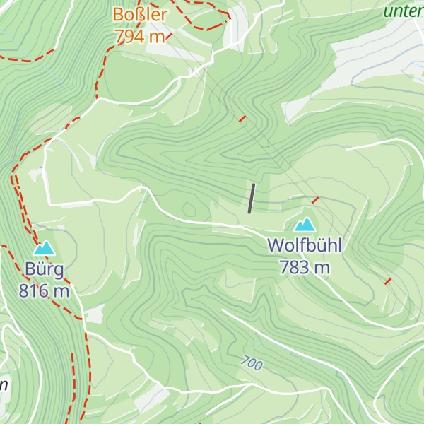 Map of Wolfbühlhütte