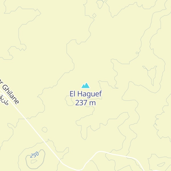 Map of El Haguef
