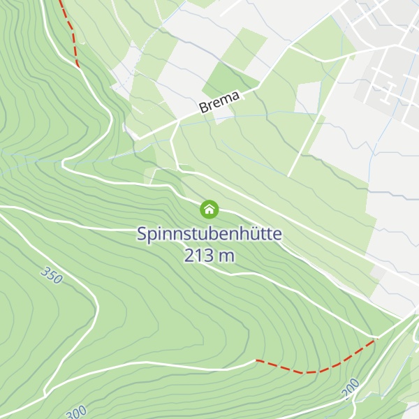 Map of Spinnstubenhütte