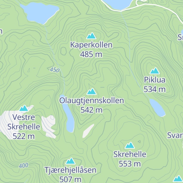 Map of Olaugtjennskollen