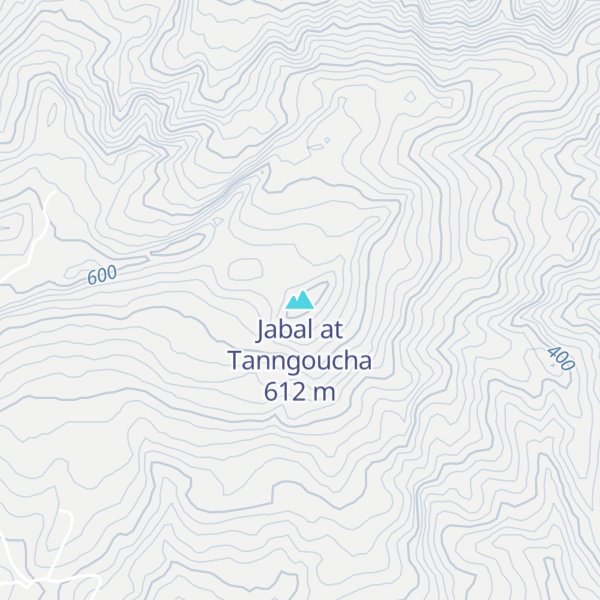 Map of Jabal at Tanngoucha