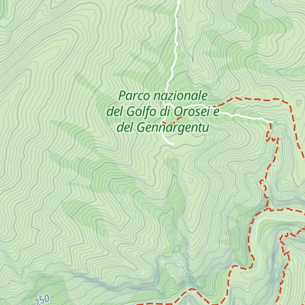 Map of Cuile Buchi Arta Anzellu II