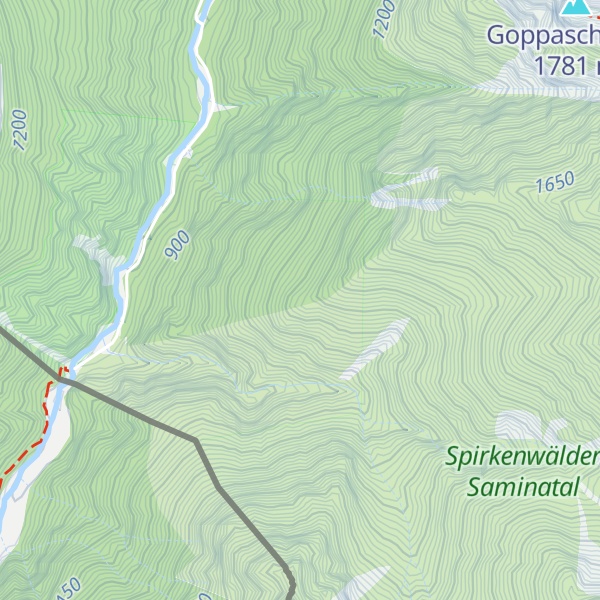 Map of Zigerberghütte