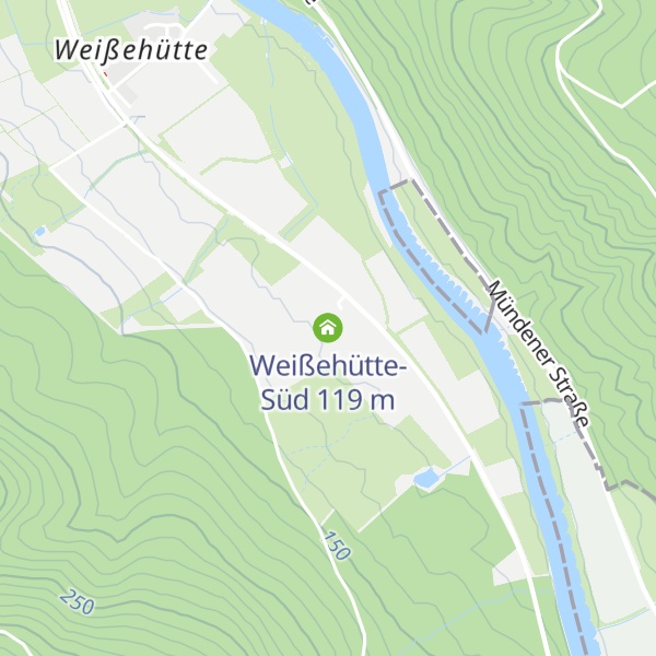 Map of Weißehütte-Süd