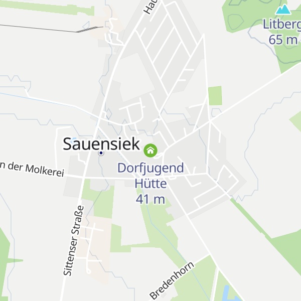 Map of Dorfjugend Hütte