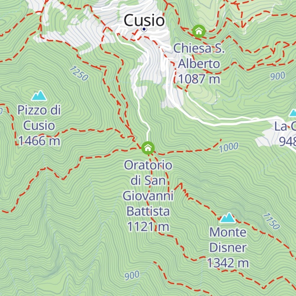 Map of Oratorio di San Giovanni Battista