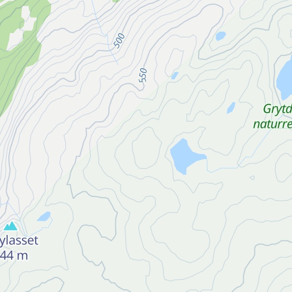 Map of Kokksteinfjellet