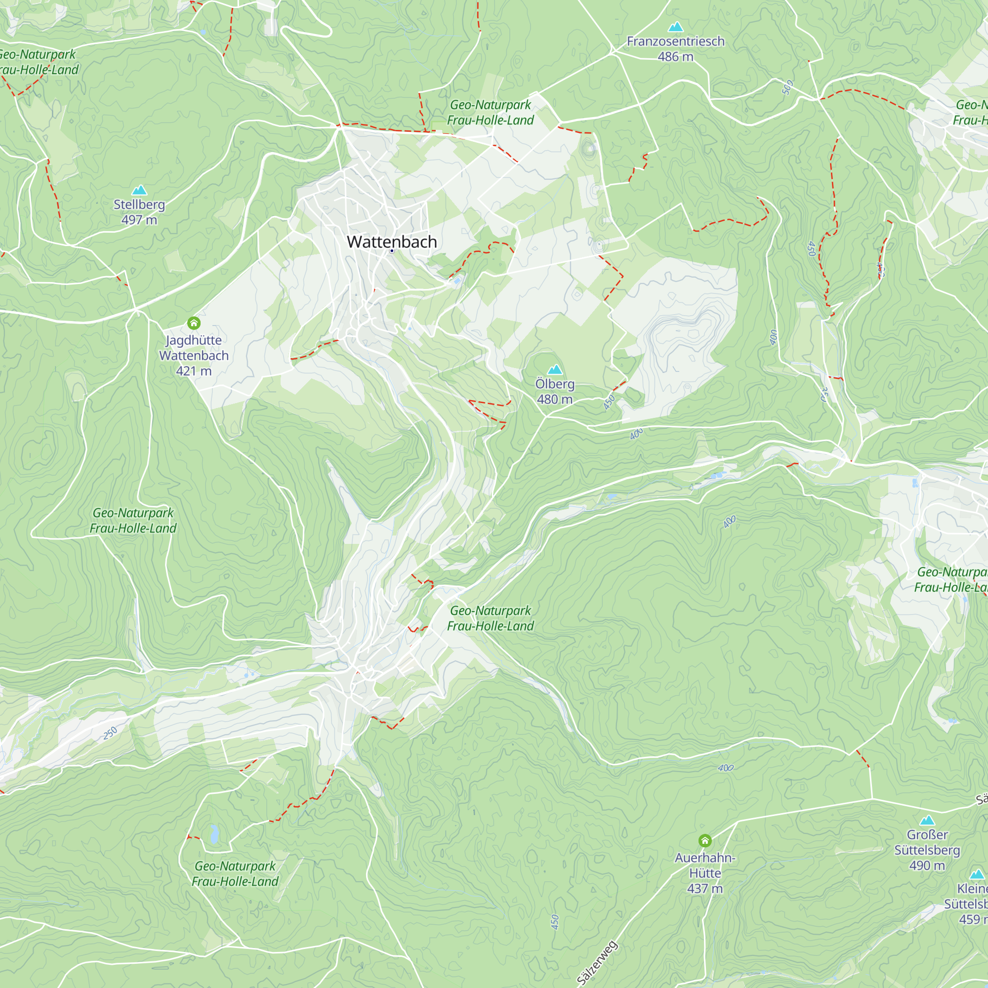 Ölberghütte map