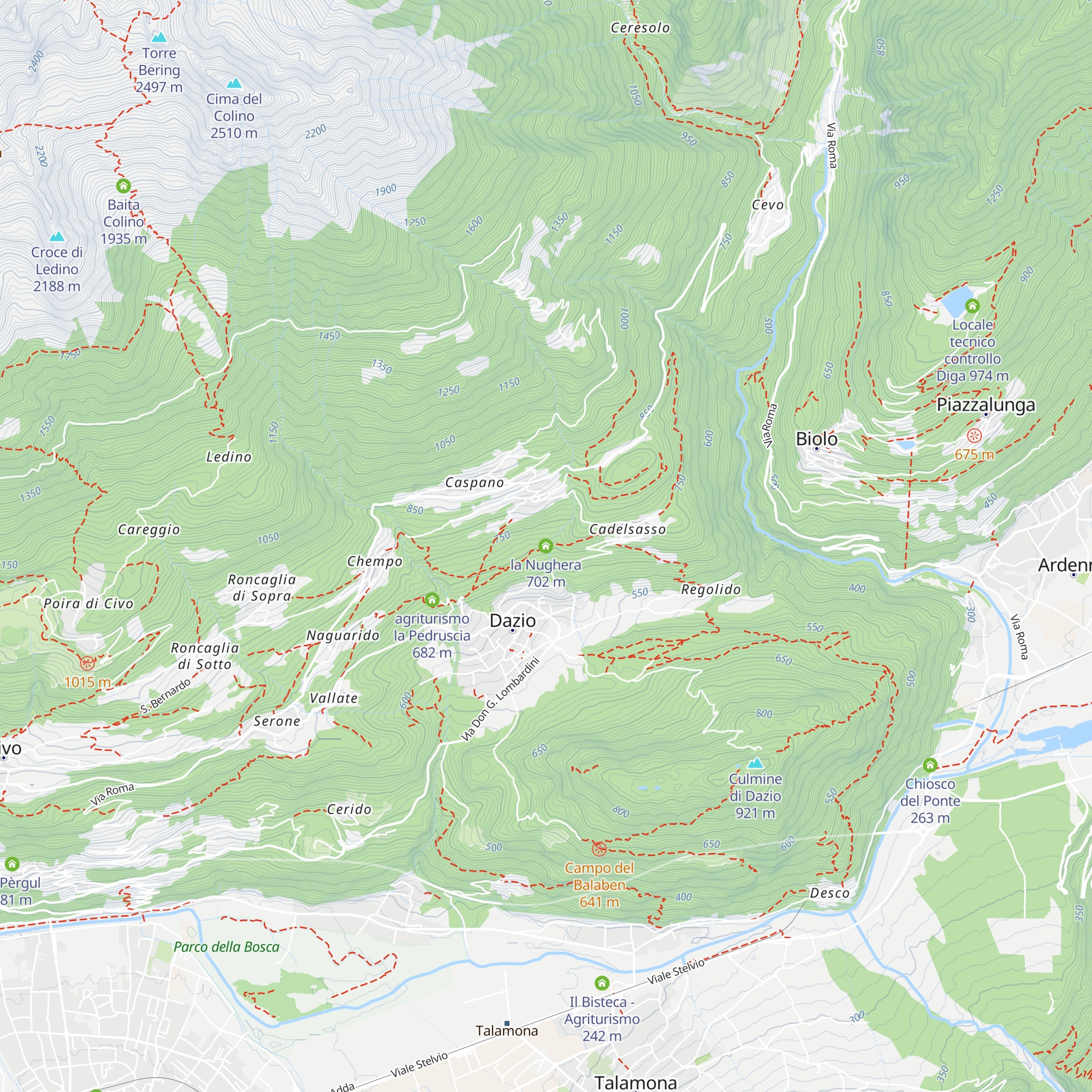 la Nughera map