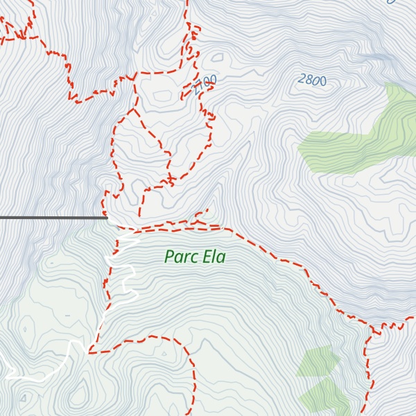Map of Parpaner Rothorn Ostgipfel
