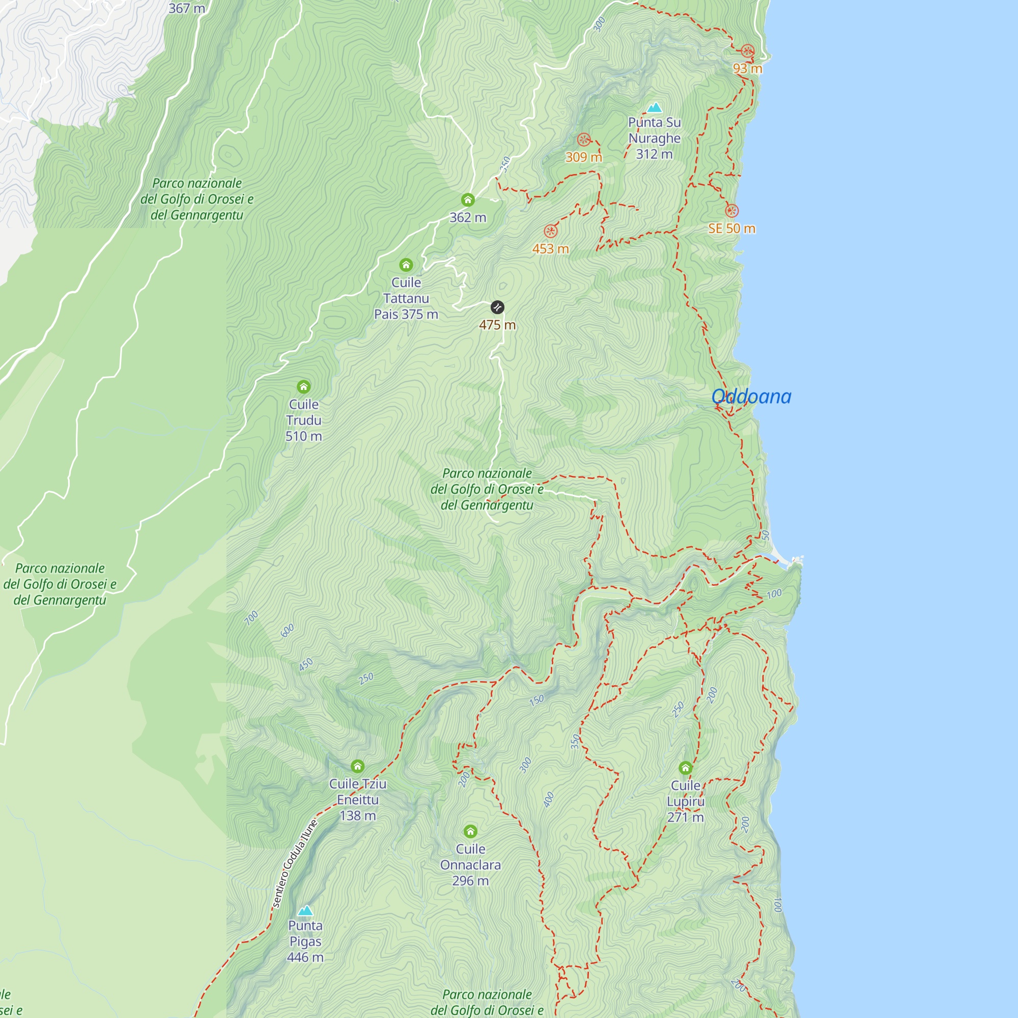 Cuile Ex Berritta map