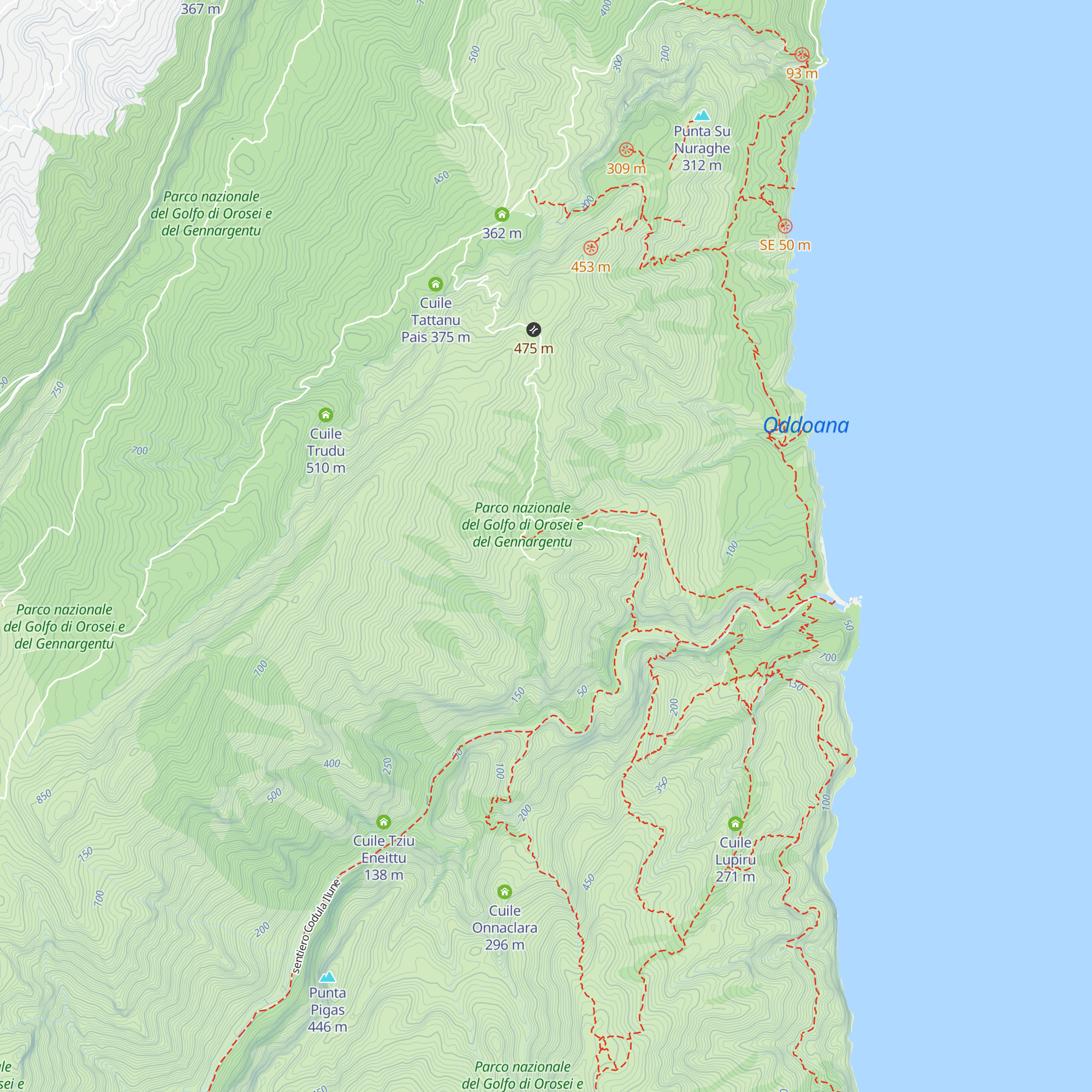 Cuile Ex Berritta map