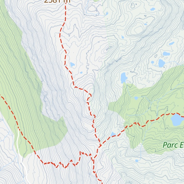 Map of Uf den Flue