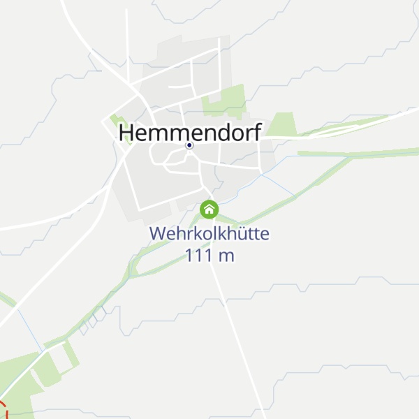 Map of Wehrkolkhütte