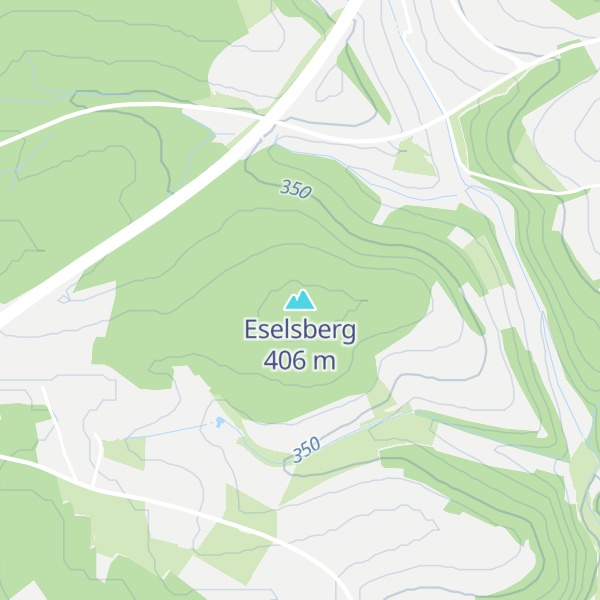 Map of Eselsberg