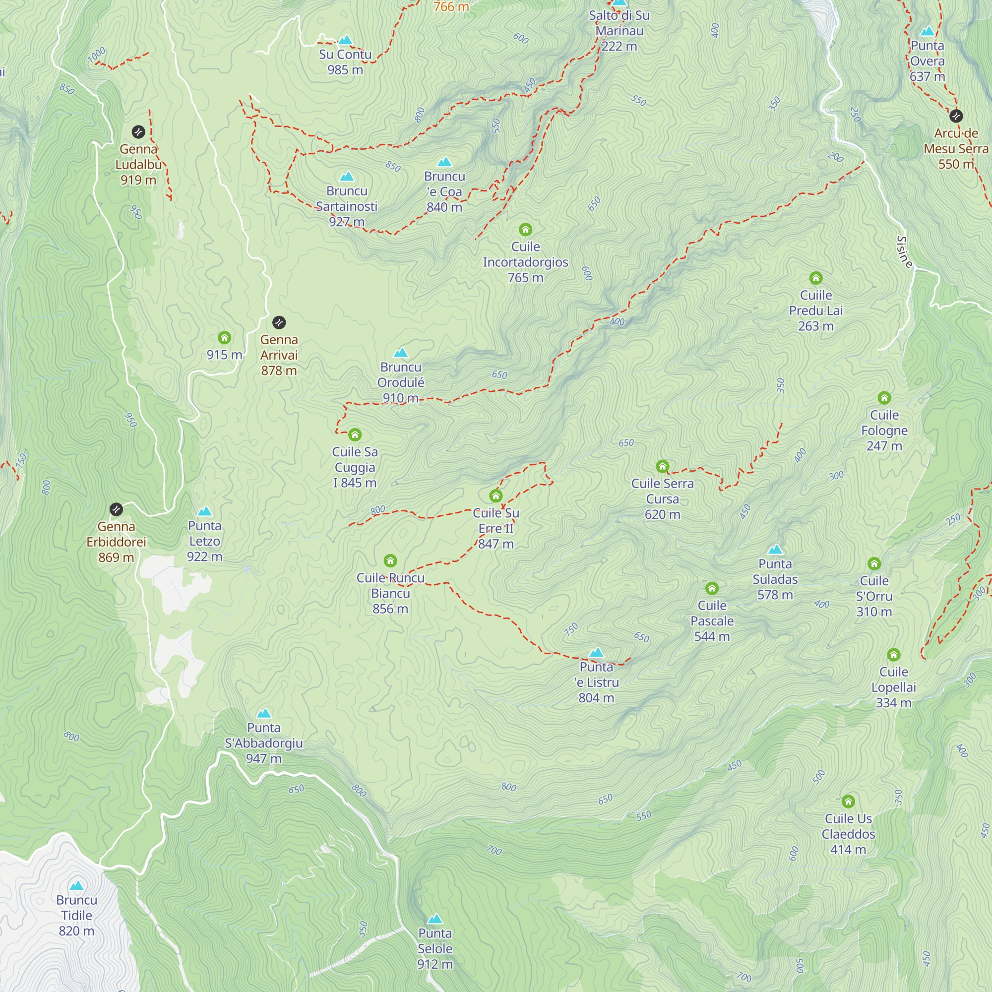 Cuile Su Erre II map