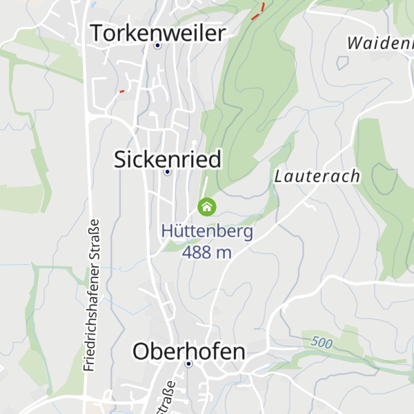 Map of Hüttenberg