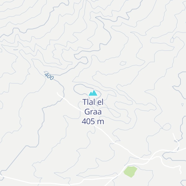 Map of Tlal el Graa