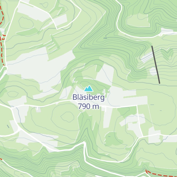 Map of Bläsiberg