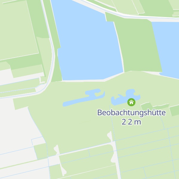 Map of Beobachtungshütte 1