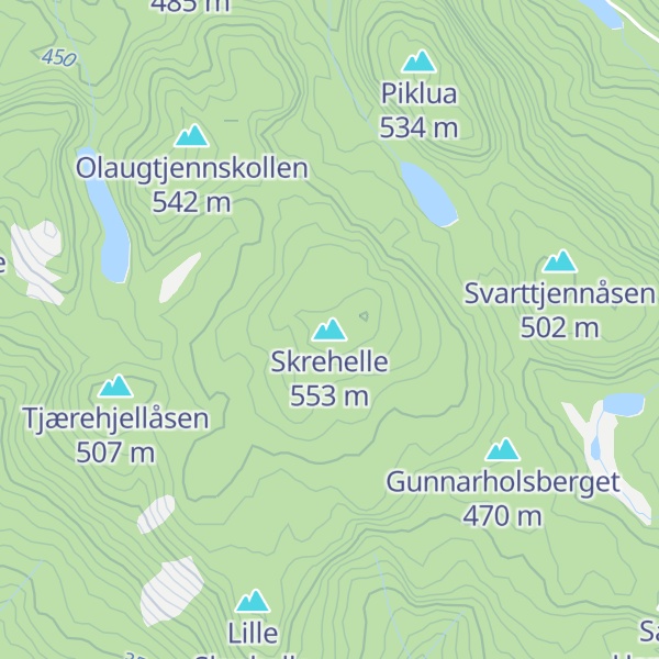 Map of Skrehelle