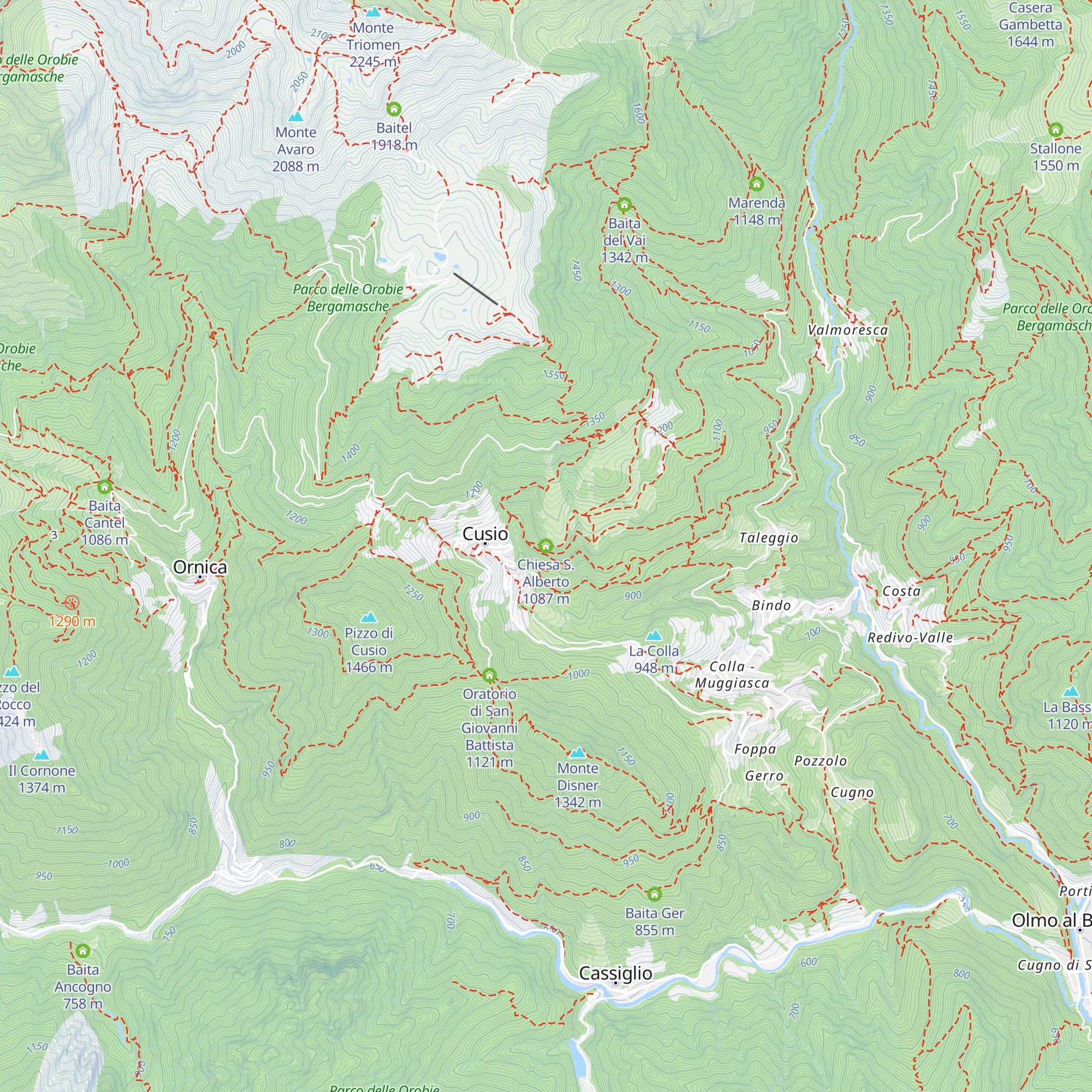 Chiesa S. Alberto map