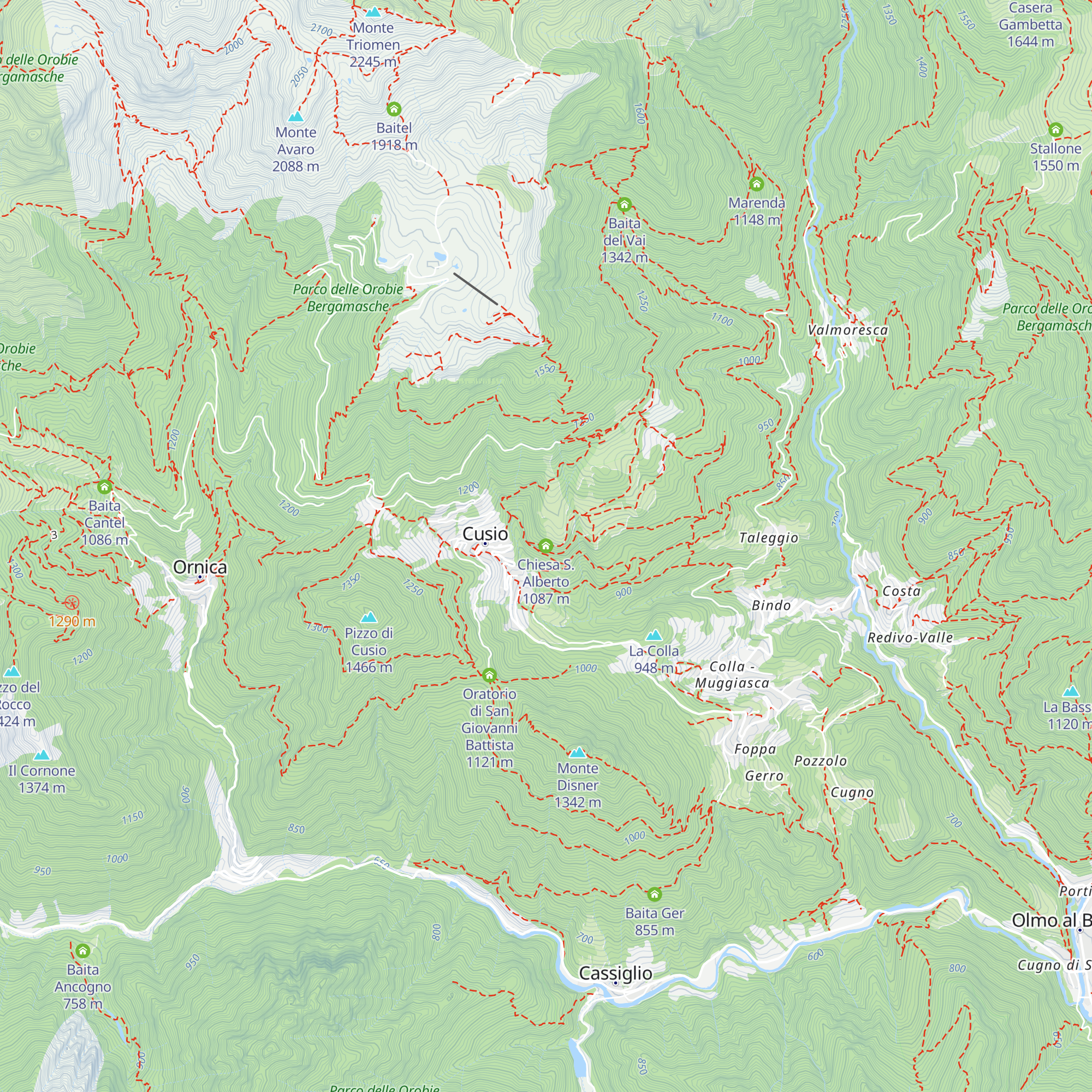 Chiesa S. Alberto map