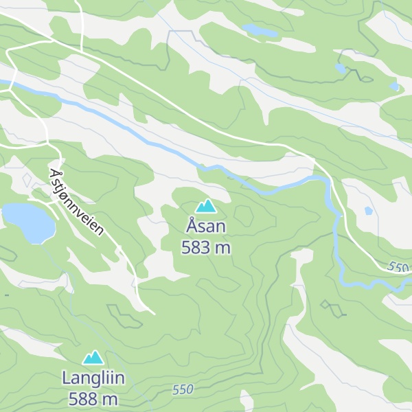 Map of Åsan